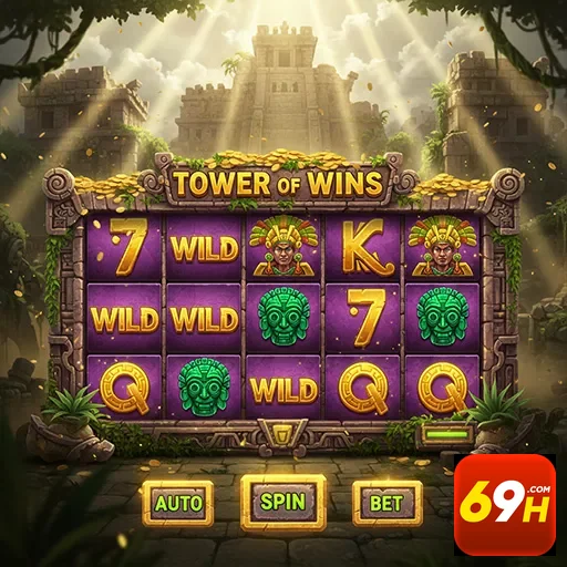 Ilustração de Diversão com Slots Modernos